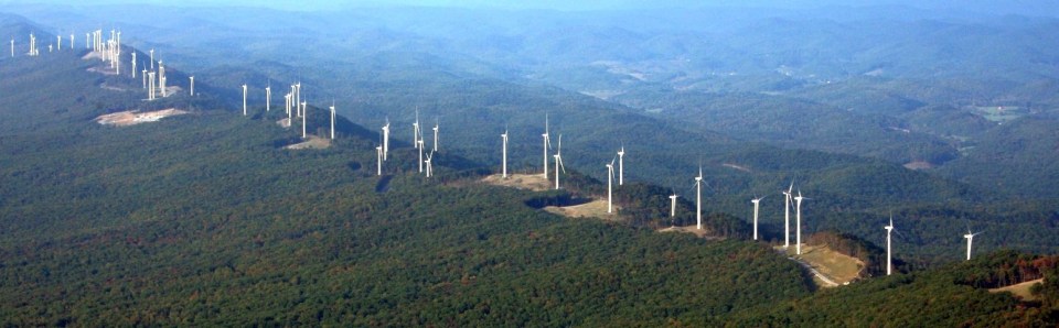 Laurel Mountain wind and battery storage